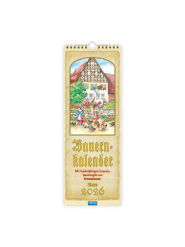 Trötsch Kalender - Trötsch Maxi-Streifenkalender Bauernkalender 2026 mit Hundertj&