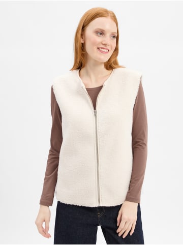 Marie Lund Weste in ecru - 0003