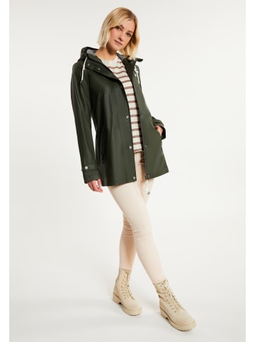 Schmuddelwedda Damen Regenjacke in Dunkeloliv