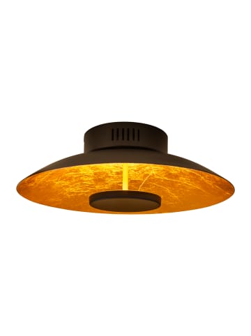 näve LED Deckenleuchte "FIRENZE" in schwarz-gold - EEK F