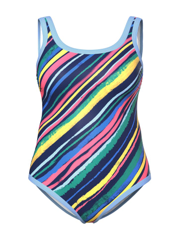 Ulla Popken Badeanzug in marine