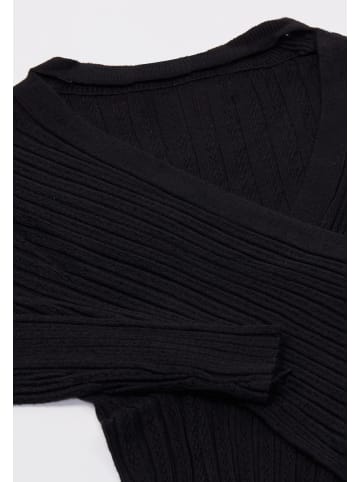 aleva Strickpullover in Schwarz