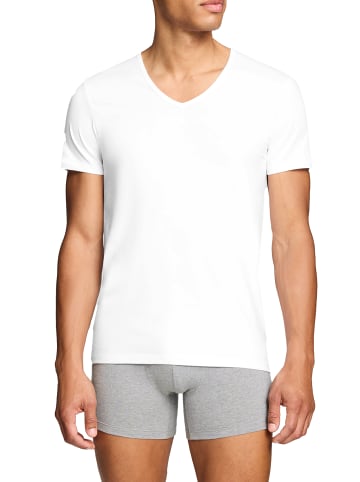Levi´s T-Shirt LEVIS MEN V-NECK 4P in White