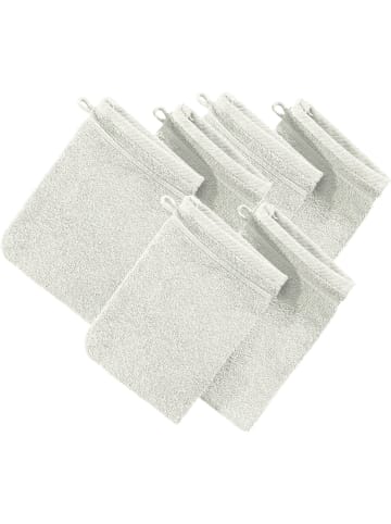 Erwin Müller Frottier Waschhandschuh 6er-Pack Heidelberg in creme