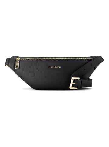 Lazarotti Bologna Leather Gürteltasche Leder 31 cm black