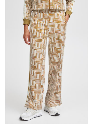TheJoggConcept. Jogginghose JCSIMA 22800324 Lässige Trainingshose mit Allover-Print in Braun