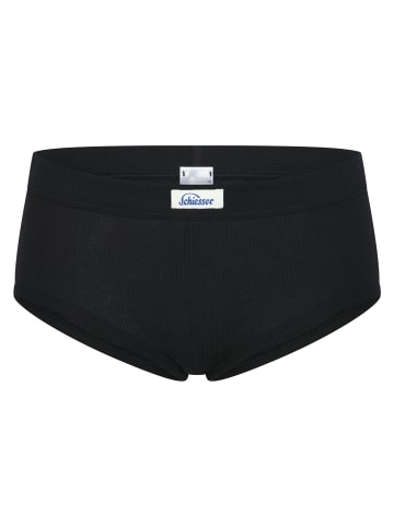 Schiesser Panty Feinripp - Revival Paula in Schwarz