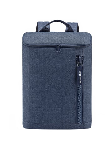 Reisenthel Overnighter Rucksack 41 cm Laptopfach in herringbone dark blue