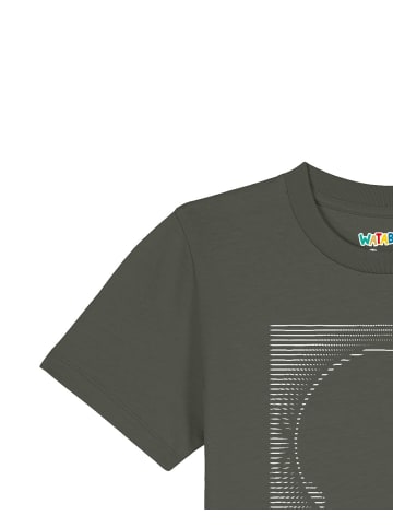 wat? Apparel T-Shirt Sonnenfinsternis in Khaki