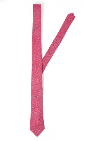 Andrew James Krawatte in himbeer marine - 0001