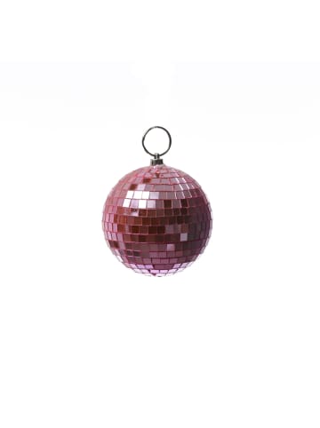 SATISFIRE Spiegelkugel Mirrorball Discokugel D: 10cm in rosa