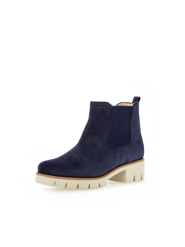 Gabor Fashion Chelsea Boots in blau