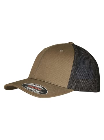  Flexfit Trucker in olive/black