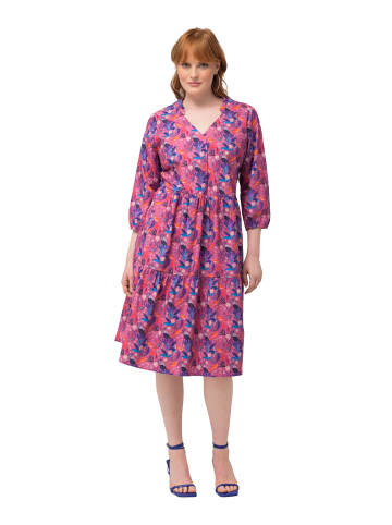 Ulla Popken Kleid in fuchsia pink