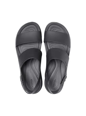 Crocs Brooklyn low wedge Sandalen Schwarz