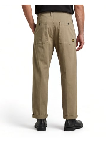 G-Star Raw Boulder Pleated Chino fossil