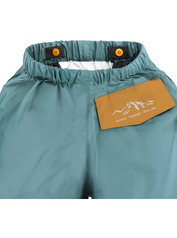 Normani Outdoor Sports Kinder Regenhose Thurlow in Blau/Coyote