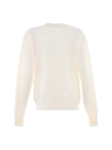 NAEMI Damen Sweater in WOLLWEISS