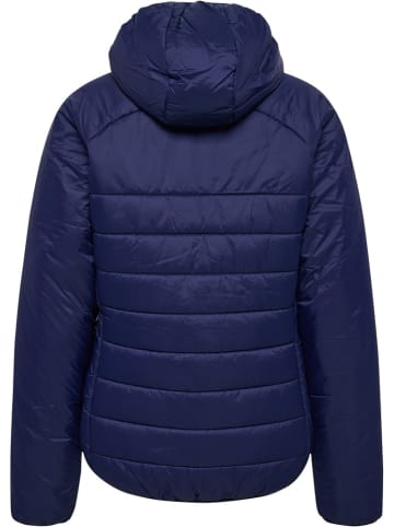 Hummel Jacke "Hmlgo Quilted Hood Jacket Woman" in Blau