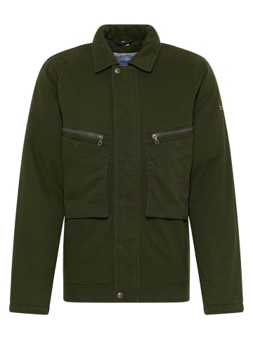 DreiMaster Herren Winterjacke Aus Baumwolle in Tannengrün