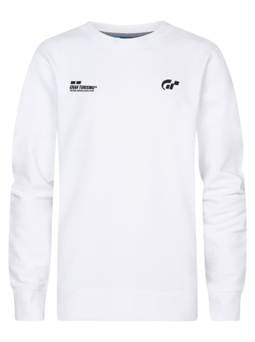 Petrol Industries Bequemer Pullover Gran Turismo Velocity in Weiß