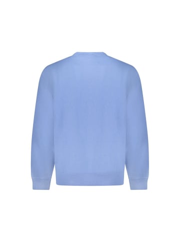 Calvin Klein Weiß Blau Baumwolle Herren Sweatshirt