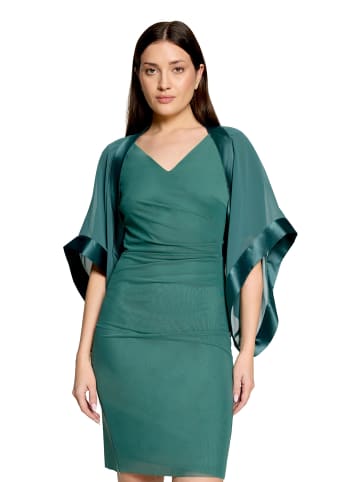 Vera Mont Chiffonstola mit 3/4 Arm in Dark Emerald