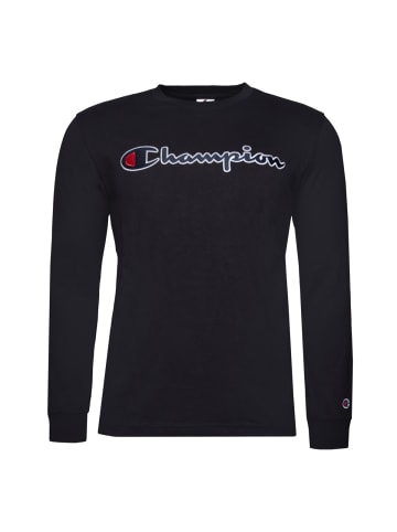 Champion Langarmshirt Crewneck in schwarz