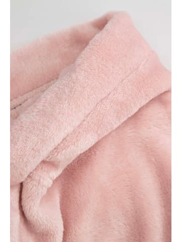 Coccodrillo Bademantel mit kapuze in gedämpftes Rosa