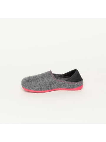 Gottstein Wool Slip-On Kids anthrazit/raspberry