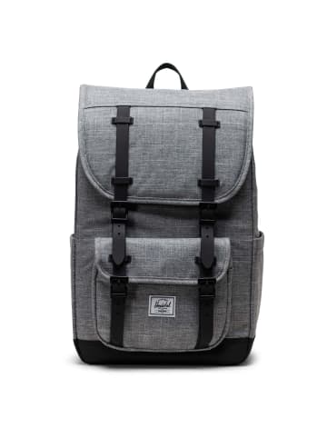 Herschel Little America Mid-Volume - Rucksack 13" 40.5 cm in raven crosshatch