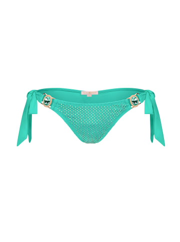 Moda Minx Bikini Hose Private Island Tie Side Brazilian in Sea Green