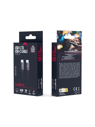 Wisam® 60W Schnell-Ladekabel USB-C - USB-C 1m