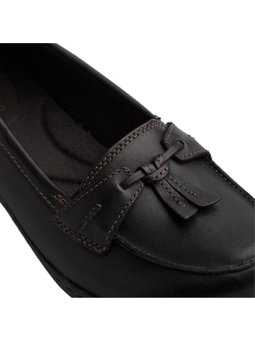 Clarks Mokassins in Black