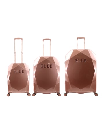 ELLE Koffer-Set ELLE in rose gold