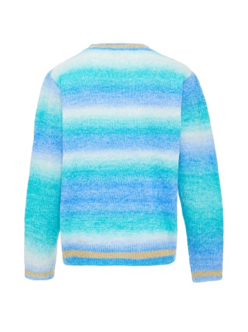 Albee Women Sweater in Blau Mehrfarbig