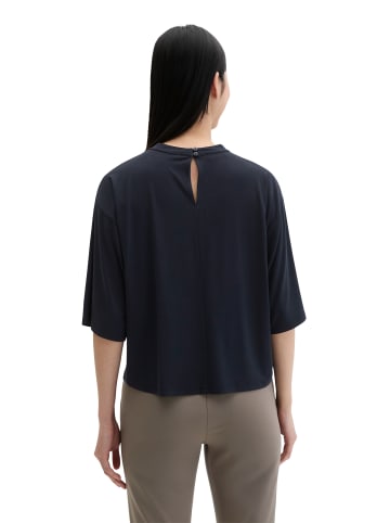 Marc O'Polo Blusen-Shirt loose in Deep Night Blue