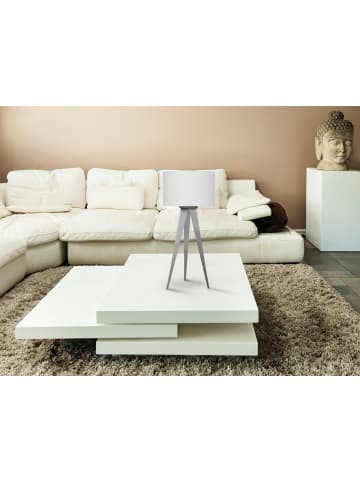 näve Stehleuchte "TRIPOD" in weiß - (L)28 cm x (B)28 cm x (H)61.5 cm