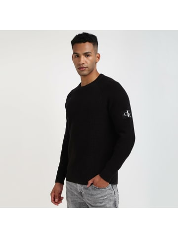 Calvin Klein Strickpullover für Herren in schwarz