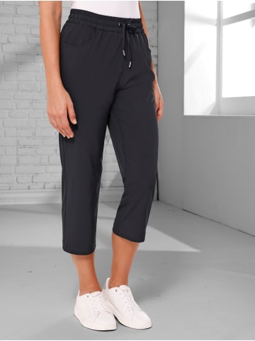 Sieh an! 7/8-Freizeithose in schwarz