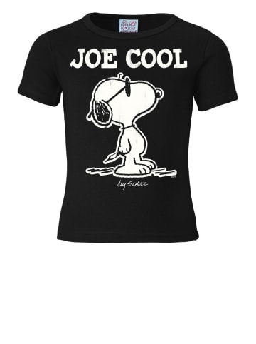 Logoshirt T-Shirt Snoopy - Peanuts - Joe Cool in schwarz