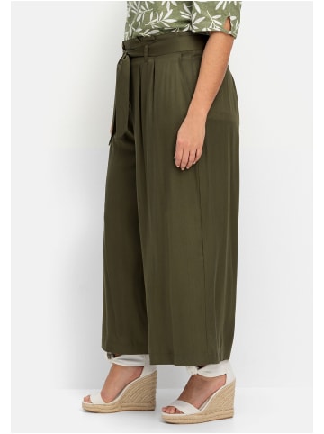 sheego Culotte in dunkeloliv