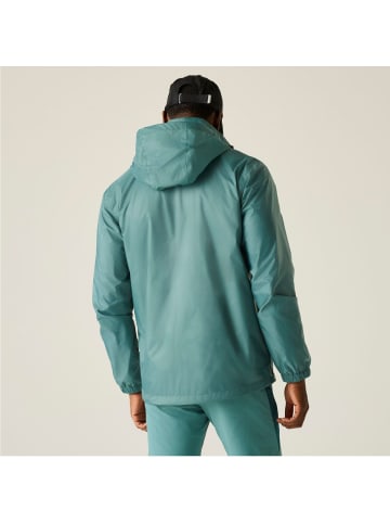 Regatta Regenjacke Wasserdicht packbar mit Kapuze in blau