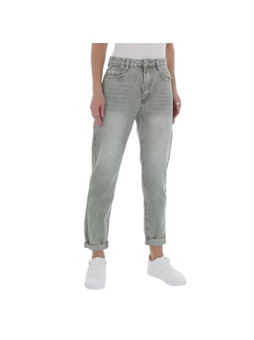 Ital-Design Jeans in Hellgrün