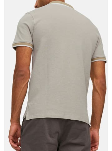 Jack & Jones Poloshirt Paulos - Slim Fit in Beige / schwarz