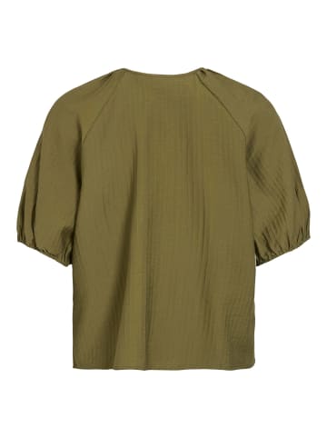 Vila Oberteil mit kurzen Ärmeln in Capulet Olive