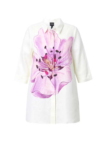 Ulla Popken Hemdbluse in mauve