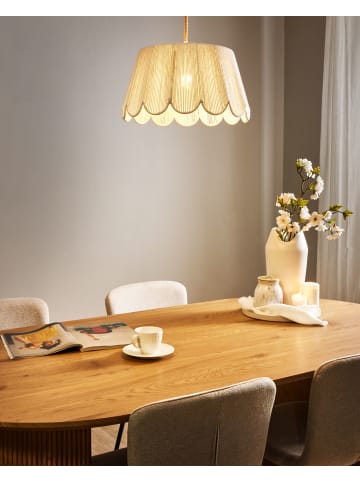 Beliani Pendelleuchten SEBAKWE in Beige - (W) 40 x (H) 178 x (L) 40 cm