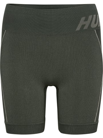 Hummel Hummel Kurze Hose Hmlte Multisport Damen Dehnbarem Schnelltrocknend Nahtlosen in CLIMBING IVY/SEAGRASS MELANGE