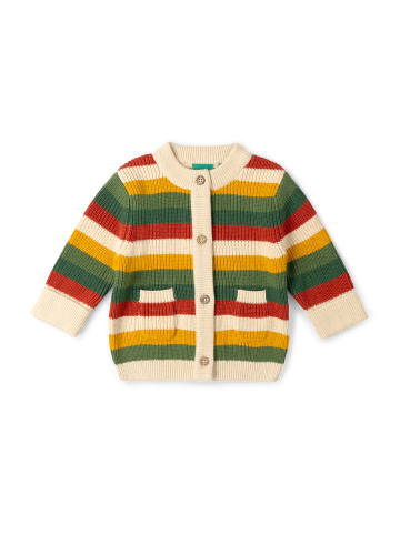Little Green Radicals Regenbogen-Strickjacke in Multi